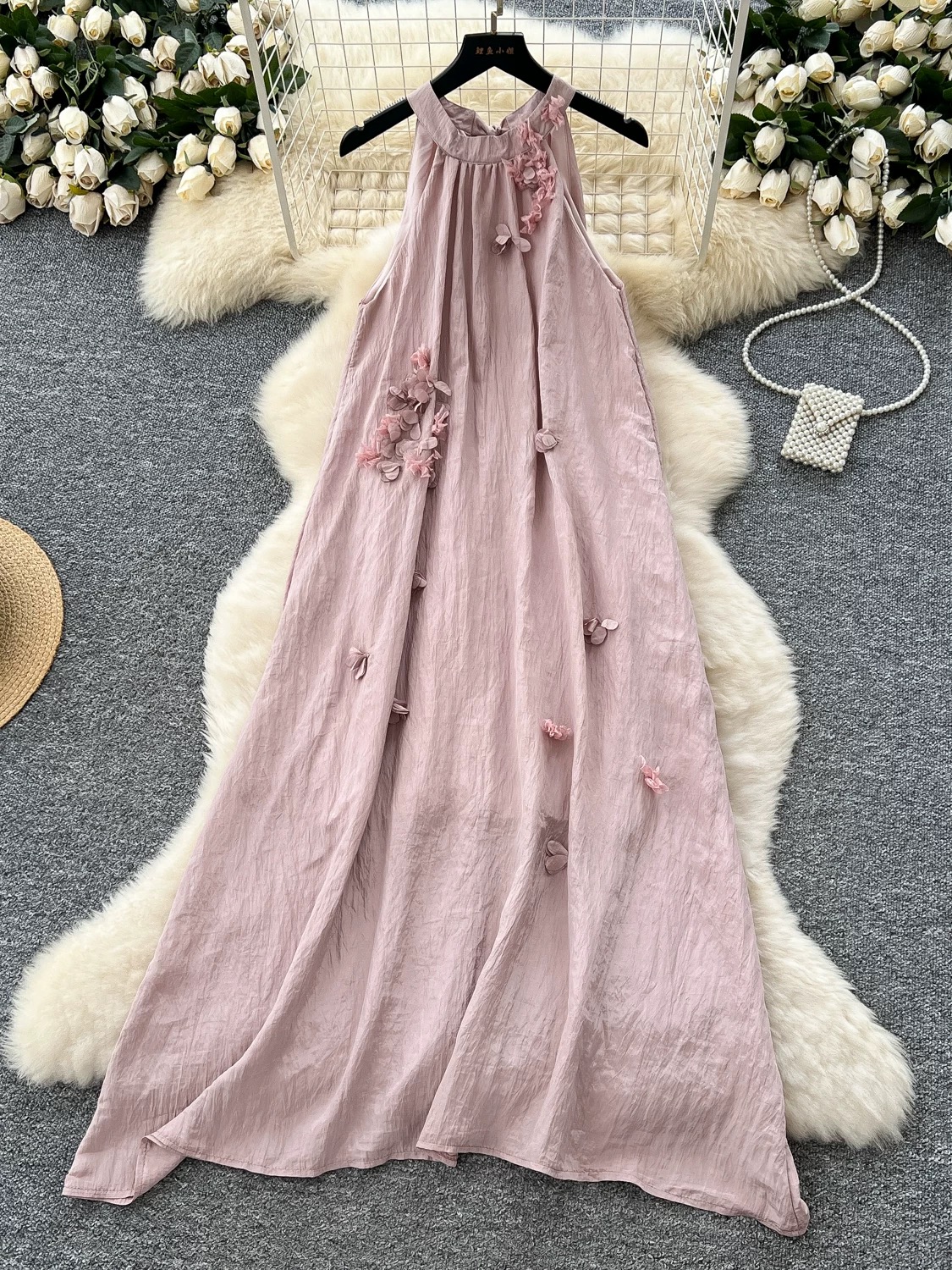 The drama floral dress CD133 image