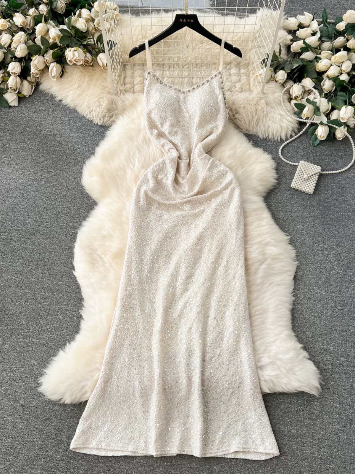 Feeling popular diamond dust dress FD1142 image