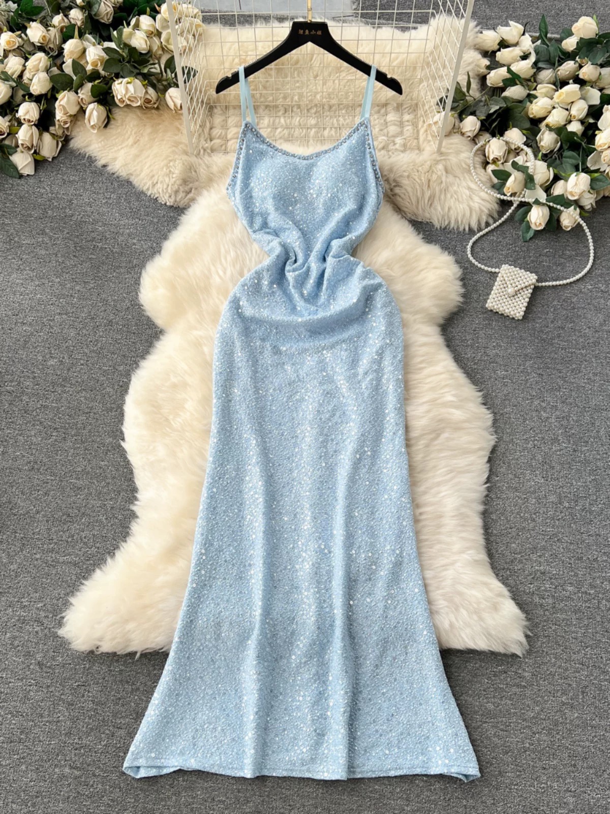 Feeling popular diamond dust dress FD1142 image