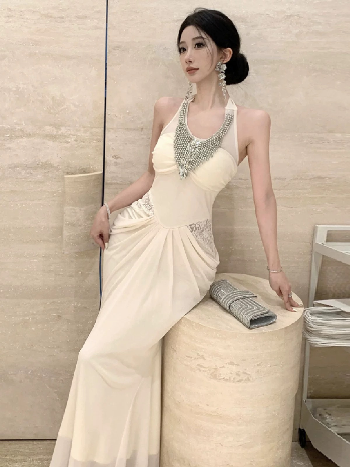 Trying for him dress EVD212 image