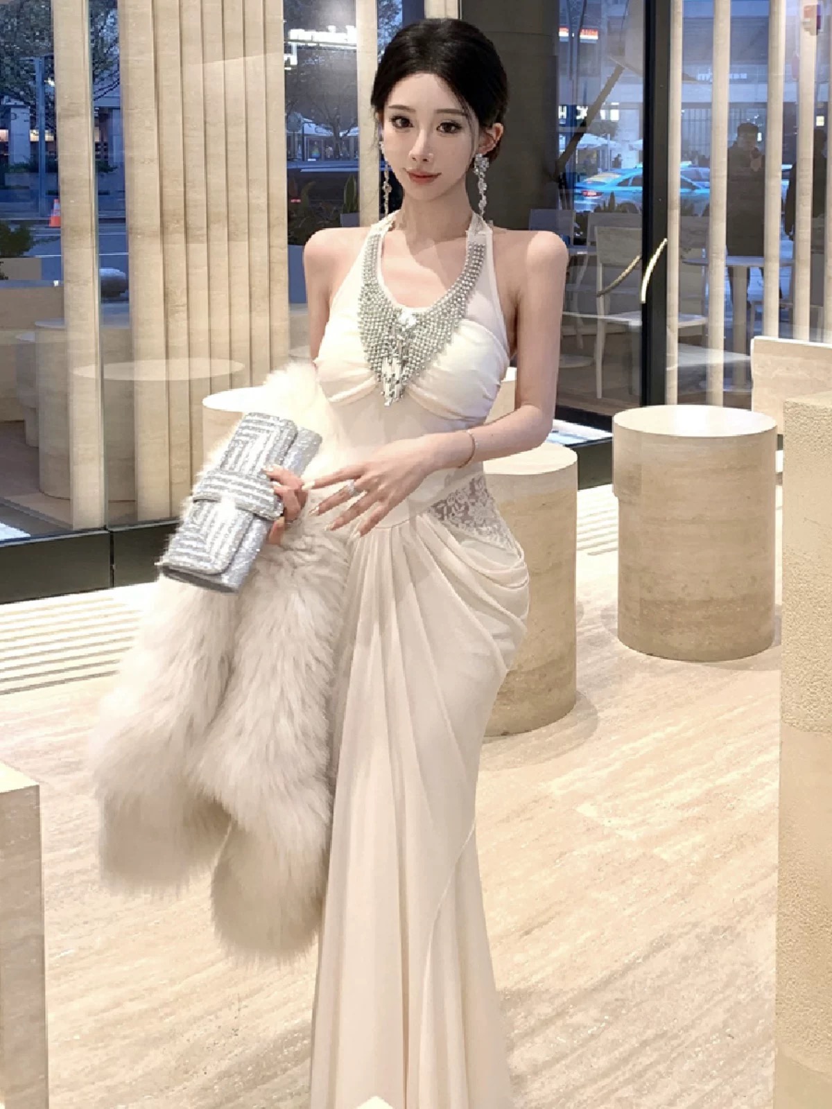 Trying for him dress EVD212 image