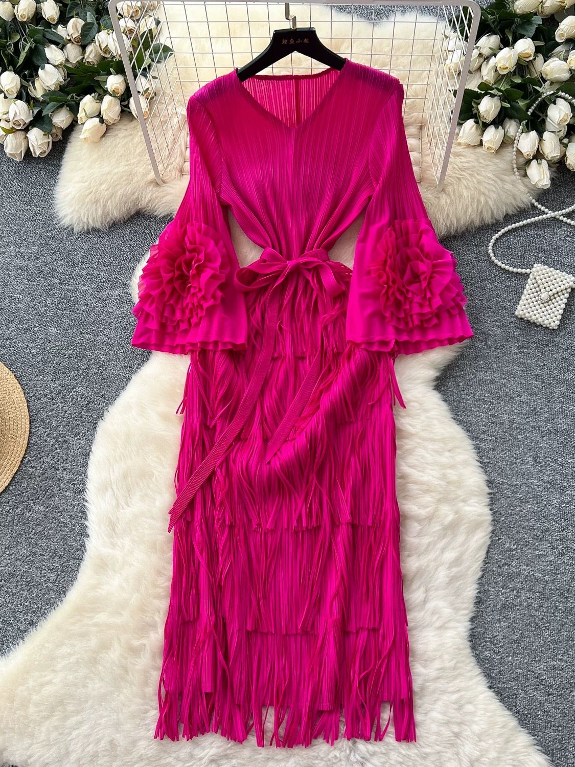 Sherri designer miyaki dress FD408 image