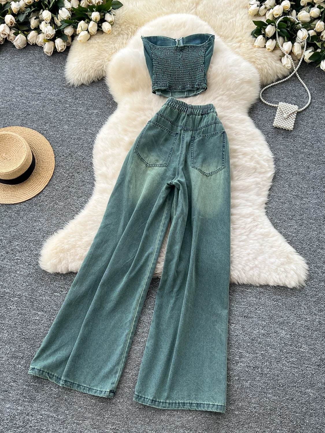 Party lover denim set DTP145 image