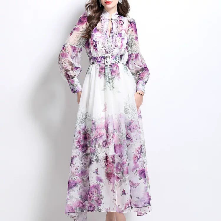 Must be heaven print dress ED175 image