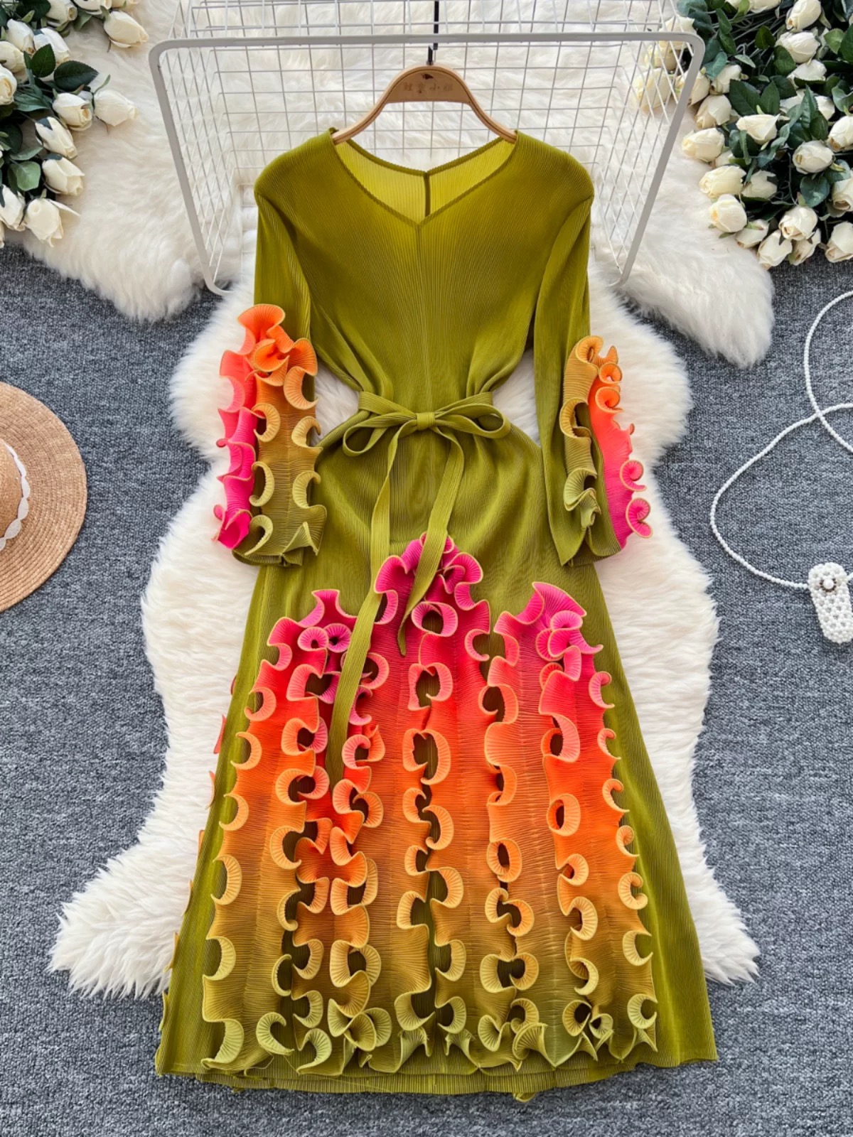 Diana dainty miyaki dress FD659 image