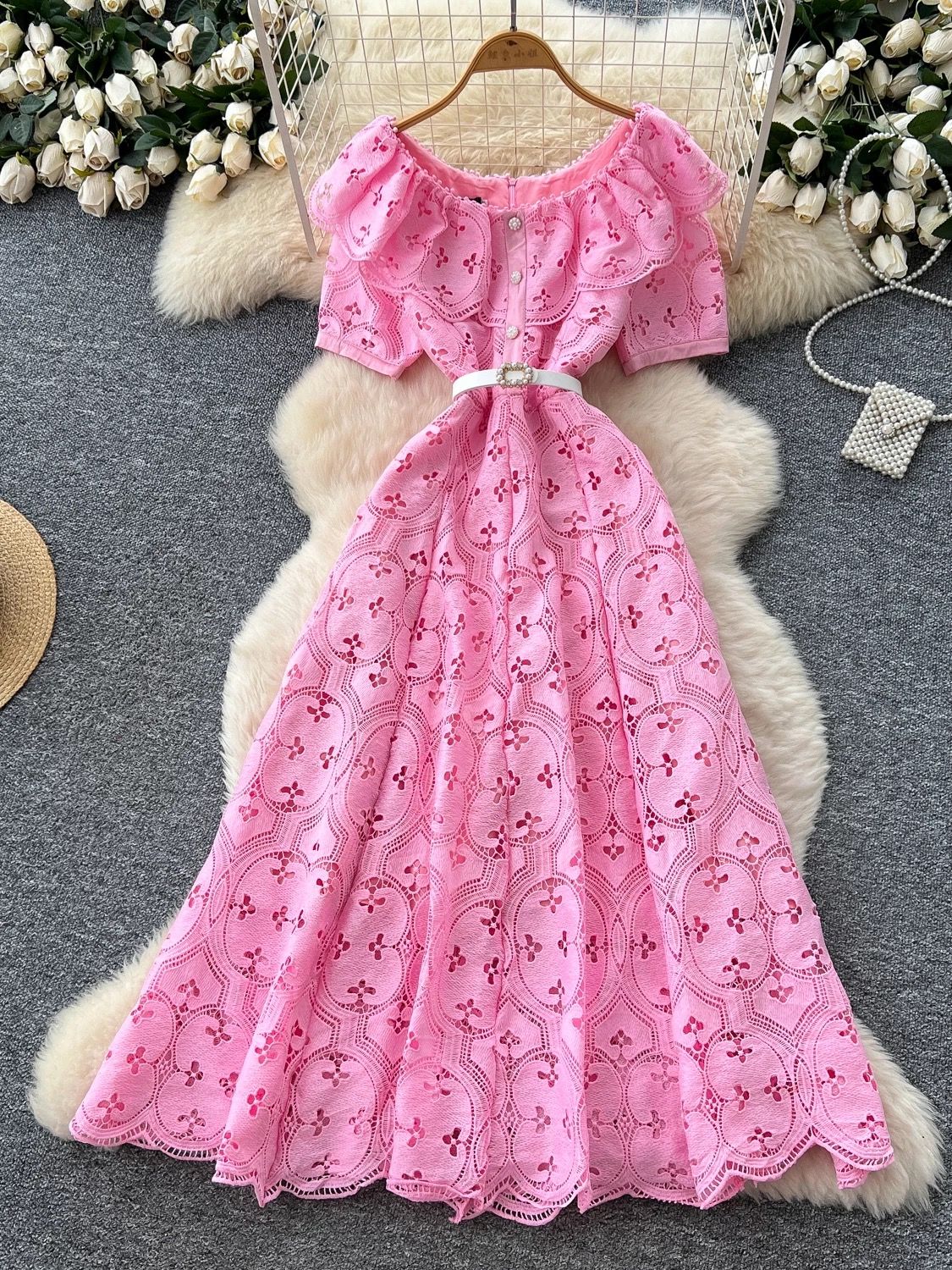 Serious attitude lace dress FD535 image