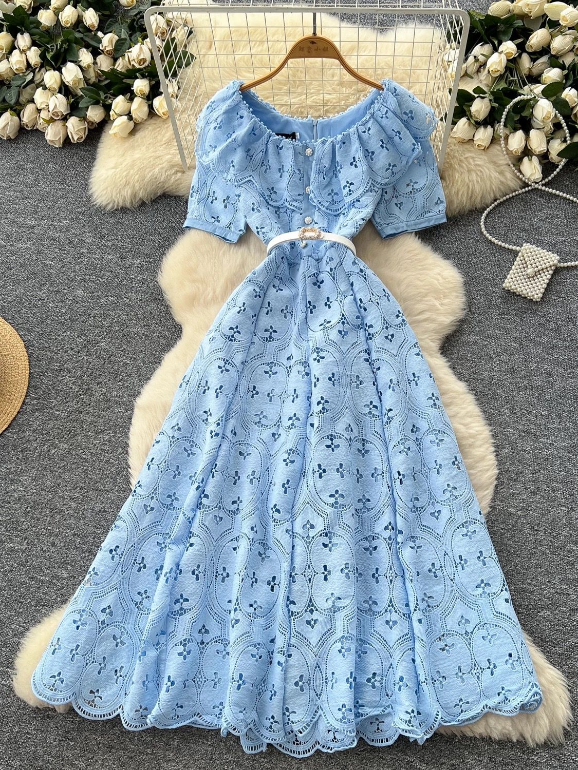 Serious attitude lace dress FD535 image