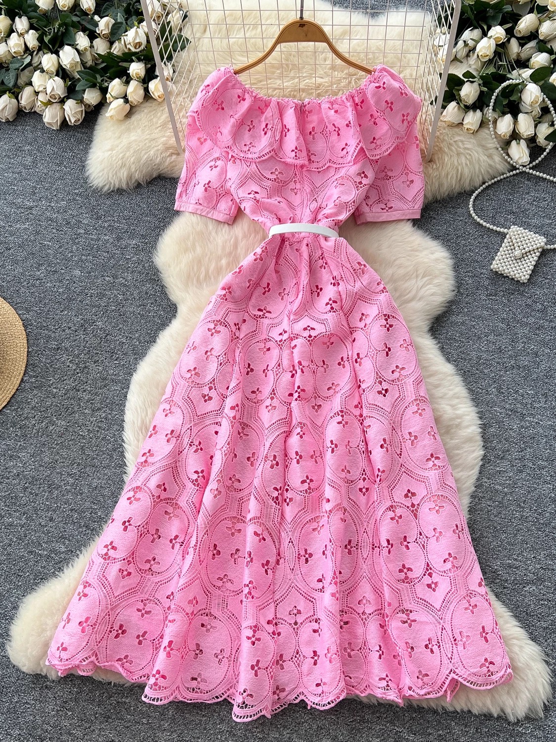 Serious attitude lace dress FD535 image