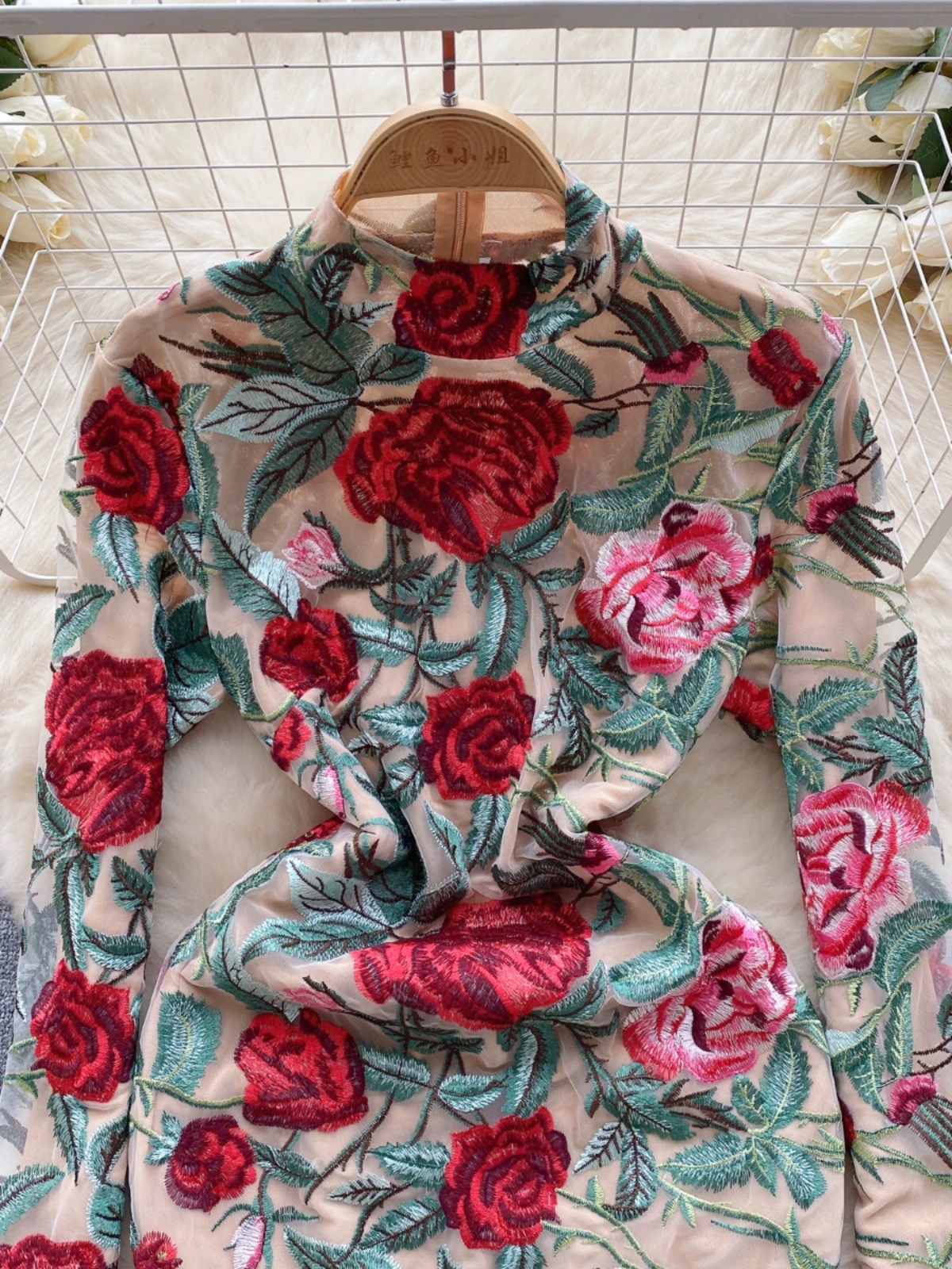 Girls deserve diamonds floral dress EBC254 image