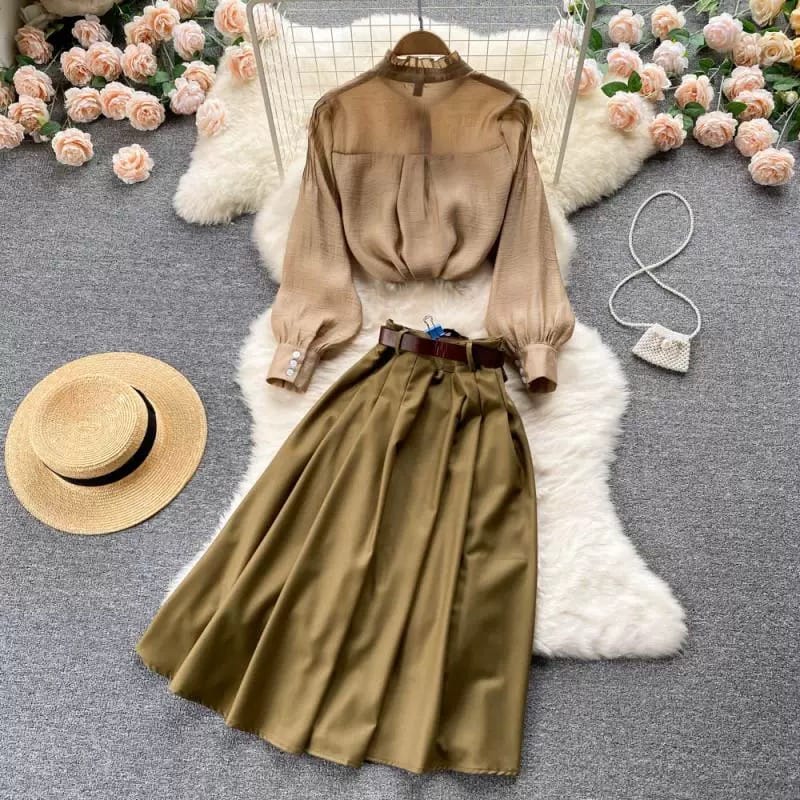 Street fashion set & belt TPZZ364 image