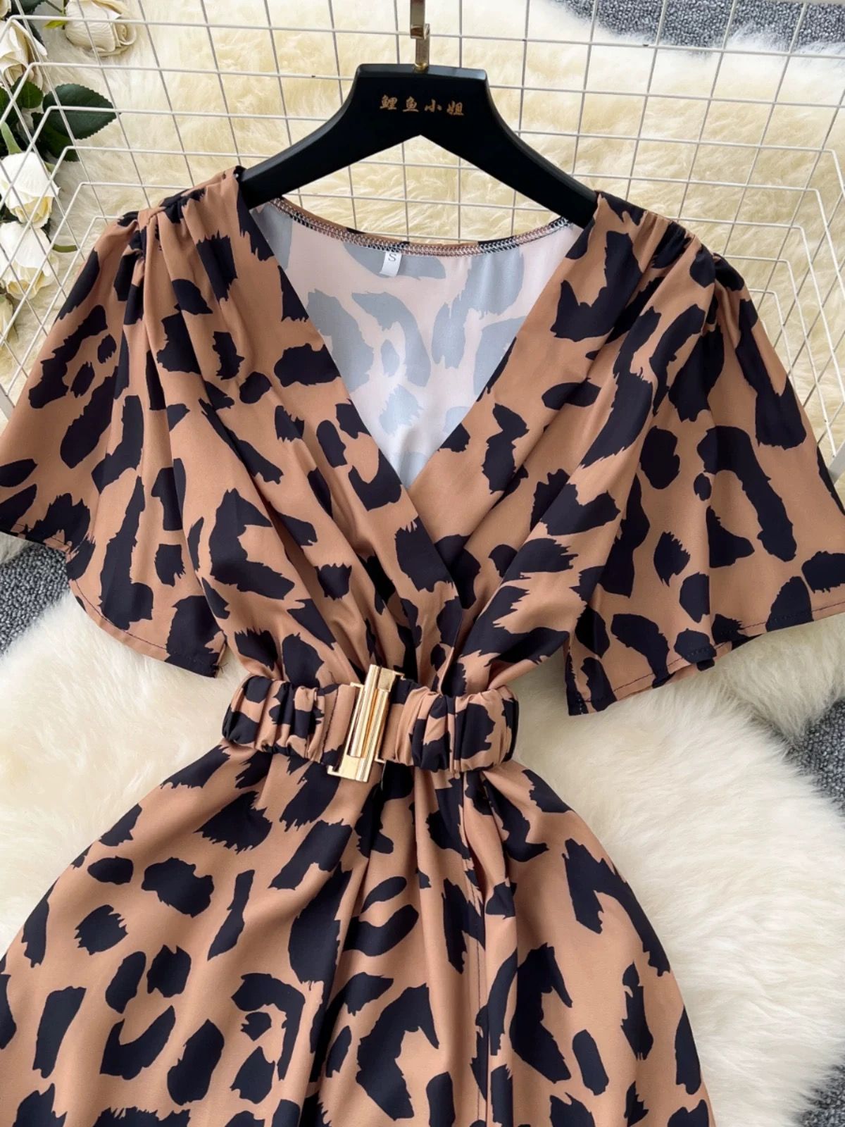 Enchanted dreams print dress  CD865 image