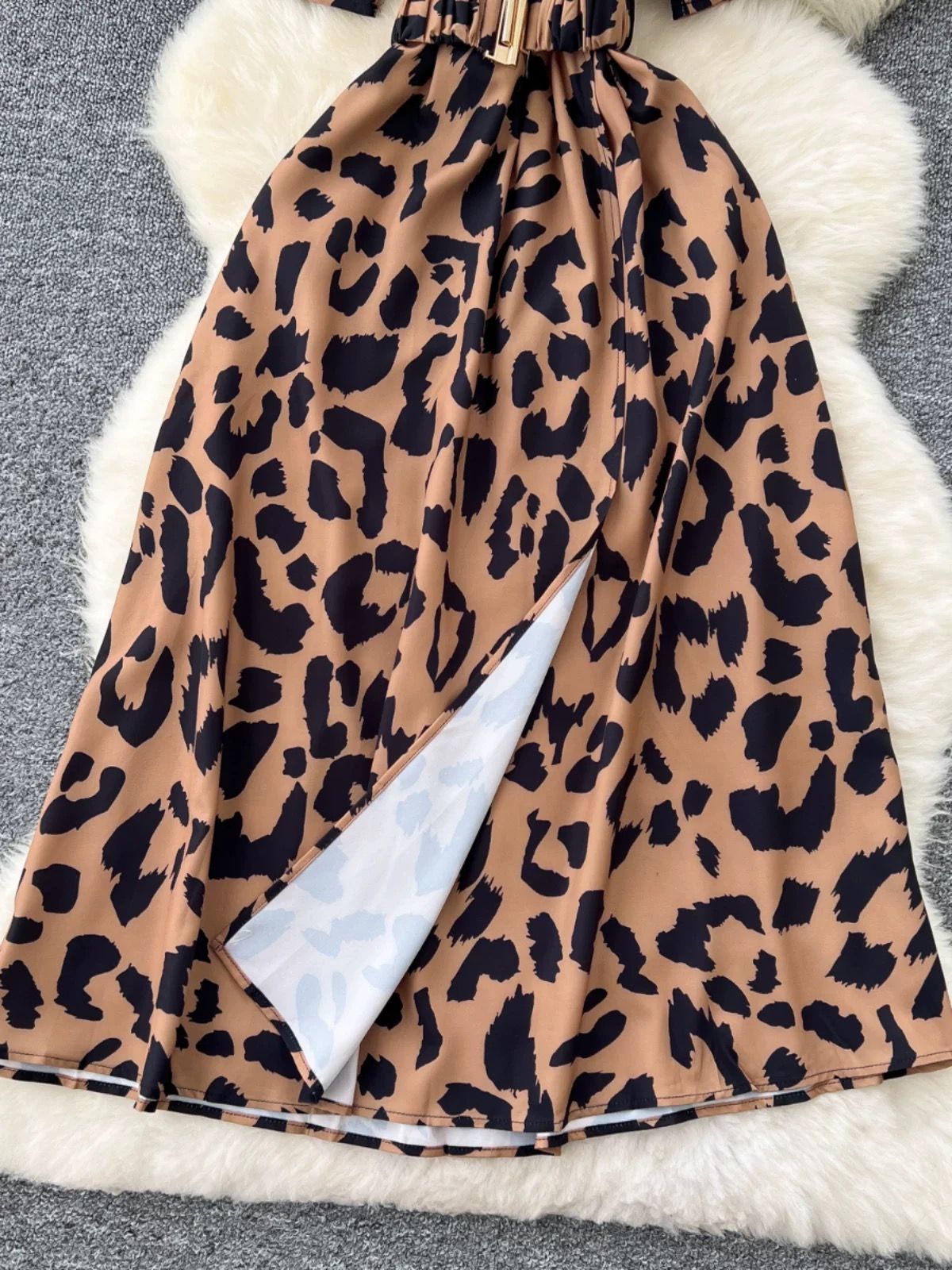 Enchanted dreams print dress  CD865 image