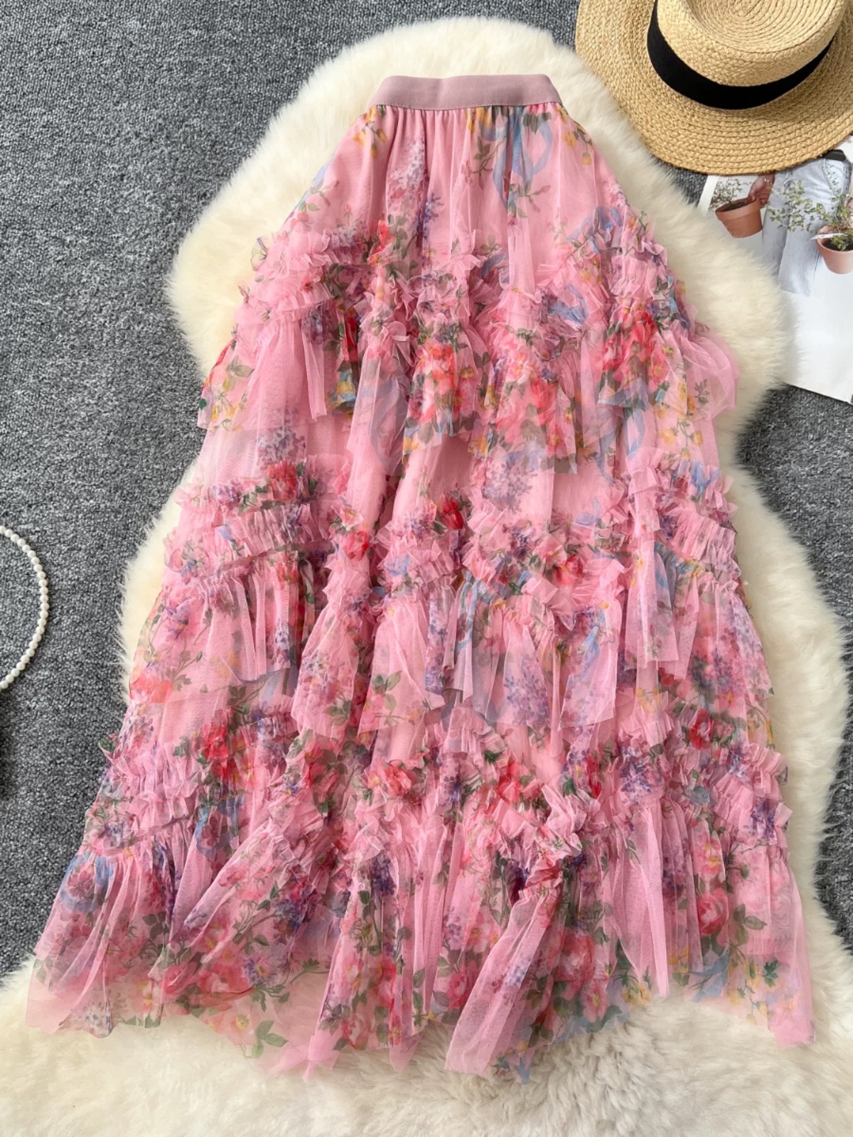 Boho baddie skirt CS217 image