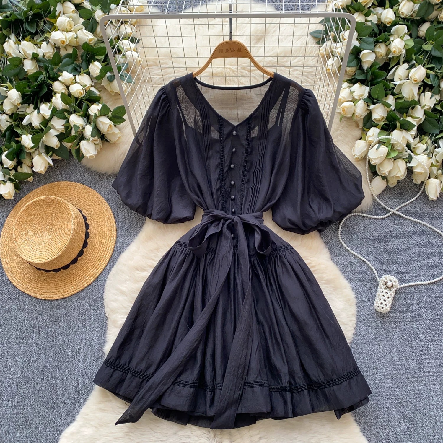 Let’s hit it dress & camisole CD1589 image