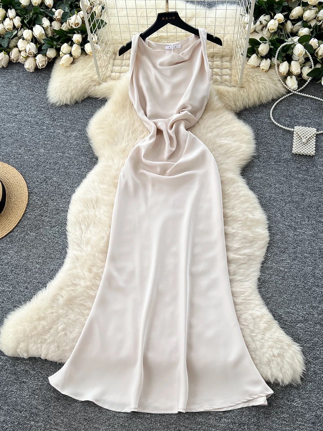 I can upgrade you silk dress FD541 image