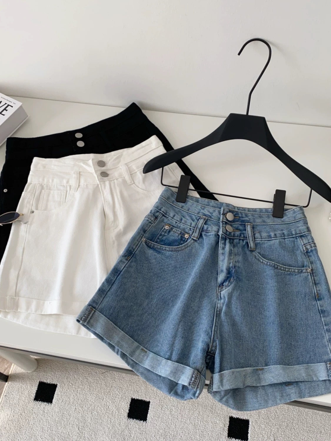 Not yours denim shorts DS107 image