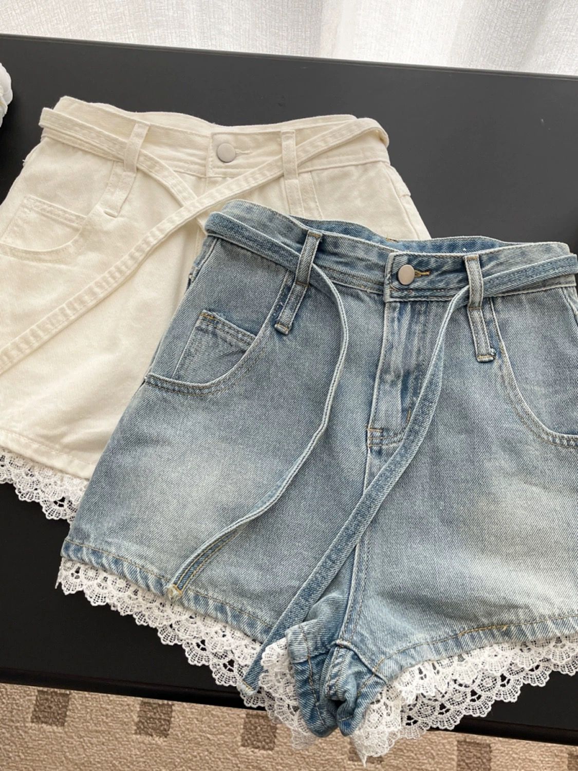 Sounds like a you problem denim shorts DS108 image