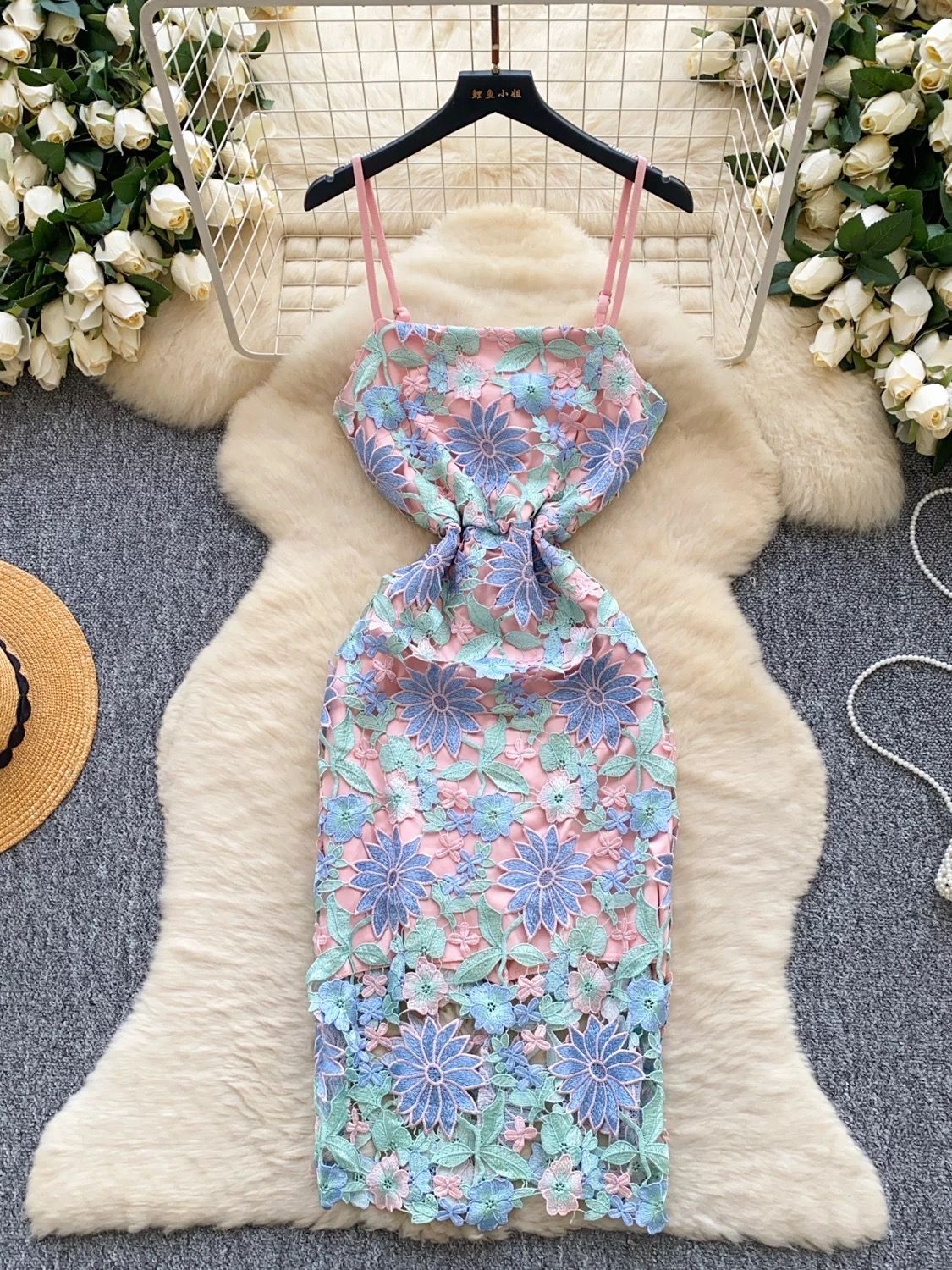 Give me body lace dress FBC301 image