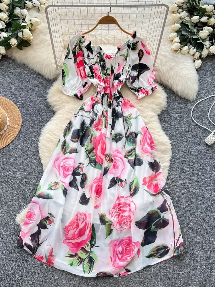 Sign the cheque floral dress CD693 image