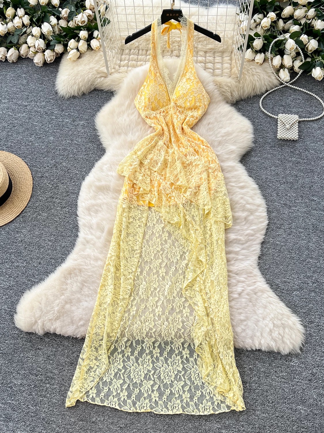 Contour beauty lace dress CD684 image