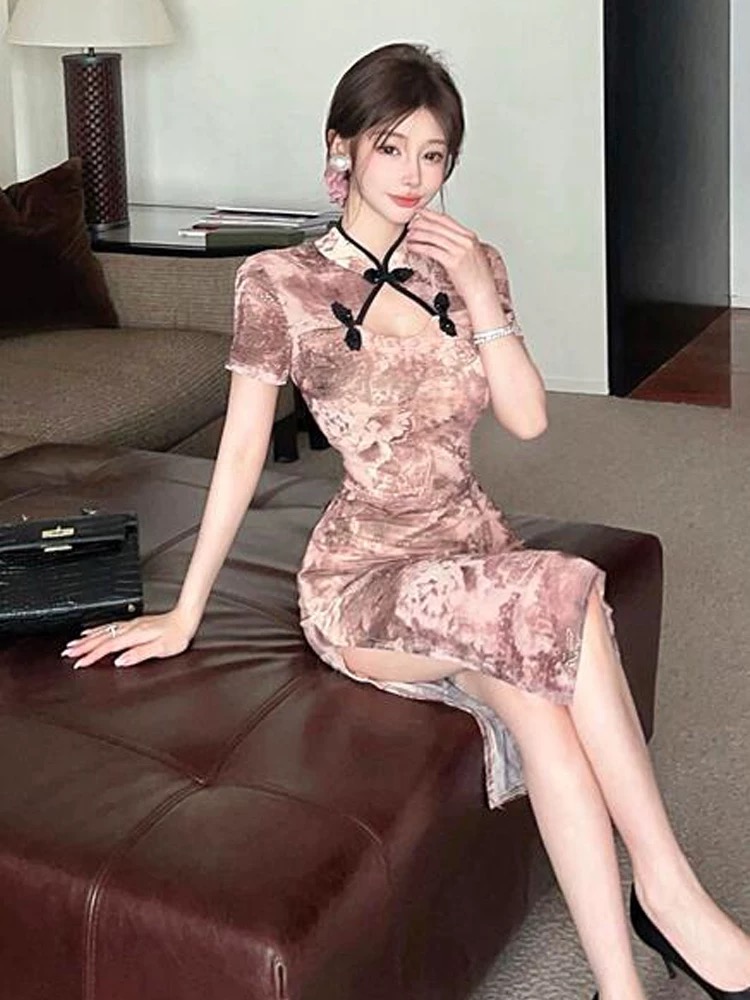 Message received qipao dress Q217 image
