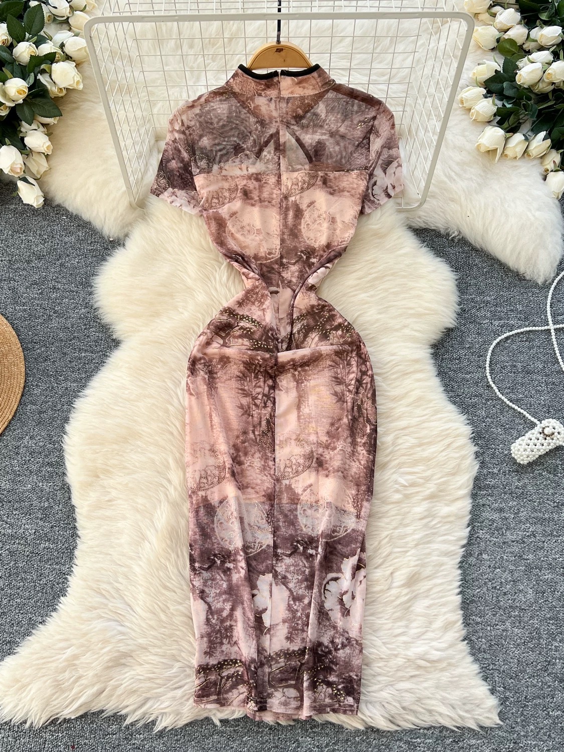 Message received qipao dress Q217 image