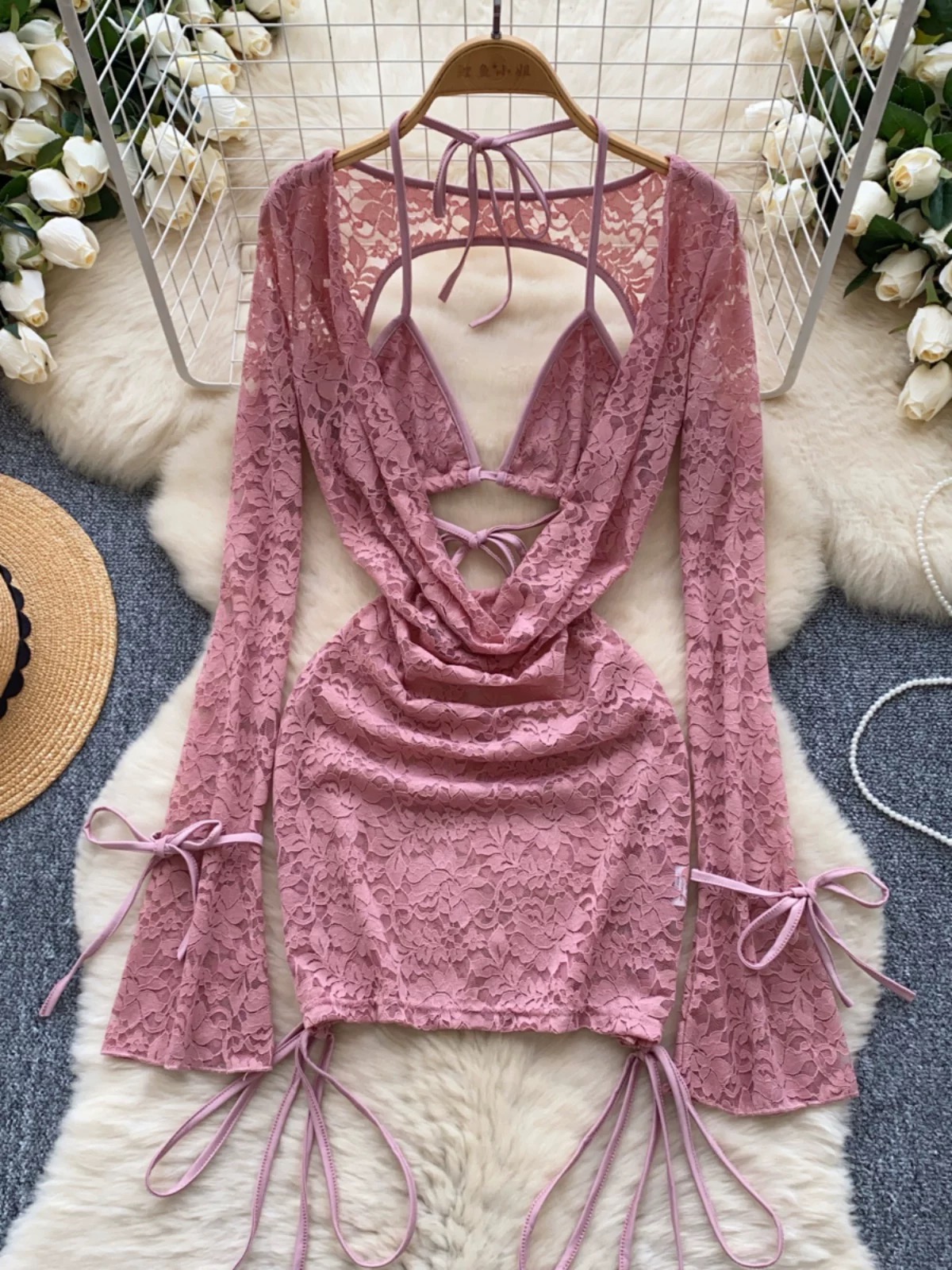 The audacity lace dress CBC1065 image