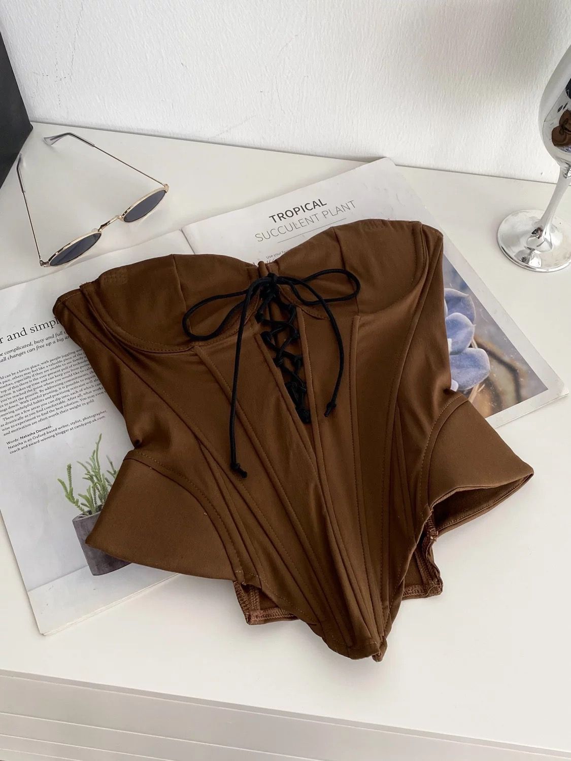 Showing off corset top CS111 image