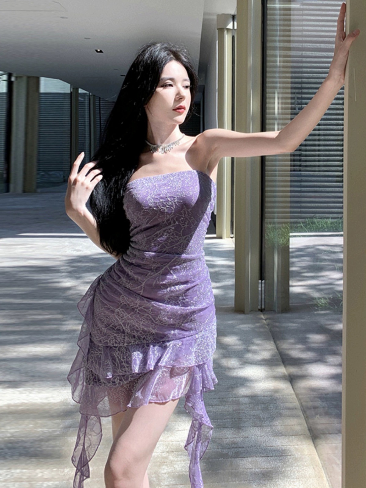 Wasted times lace dress CD1295 image