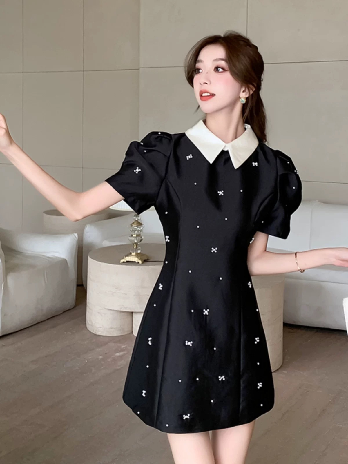 Monochrome babe dress FBC374 image