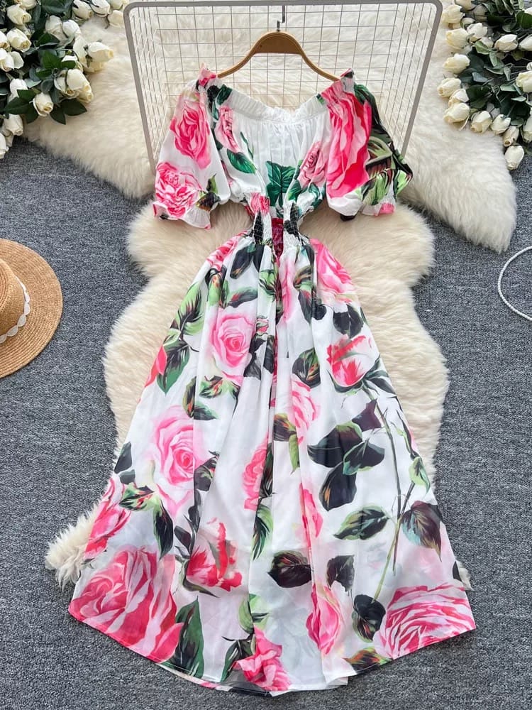 Sign the cheque floral dress CD693 image