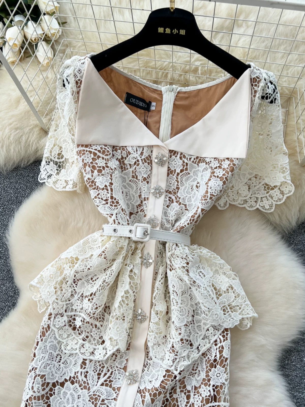 Show you off lace dress FBC333 image