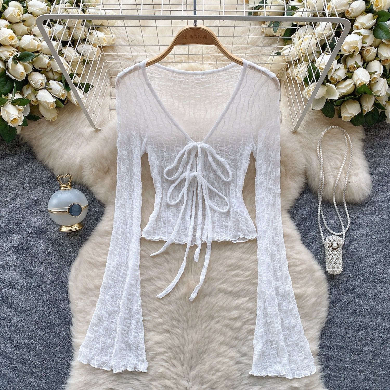 Girly vibes top CTO138 image