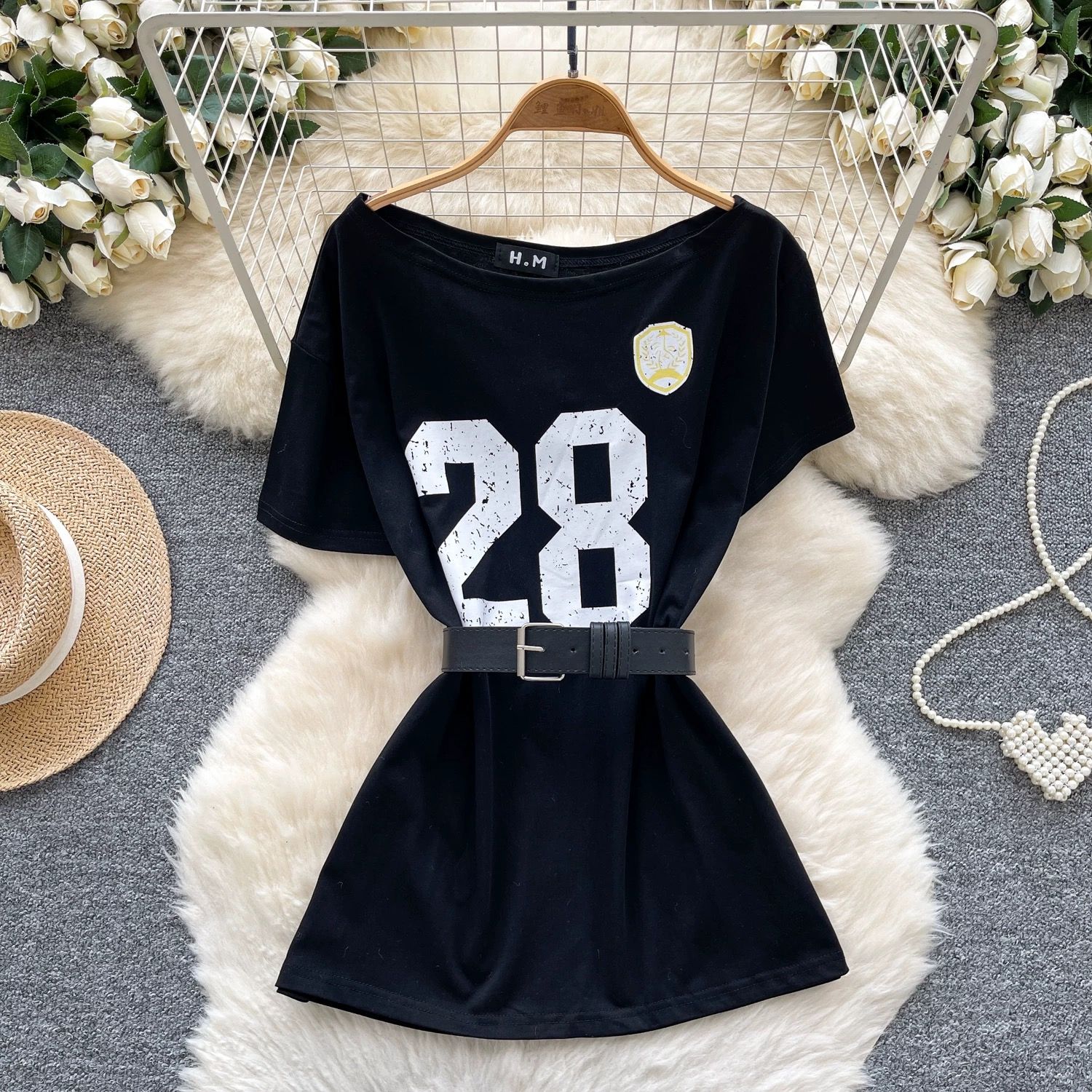 Angelic touch top. & belt CTO1138 image