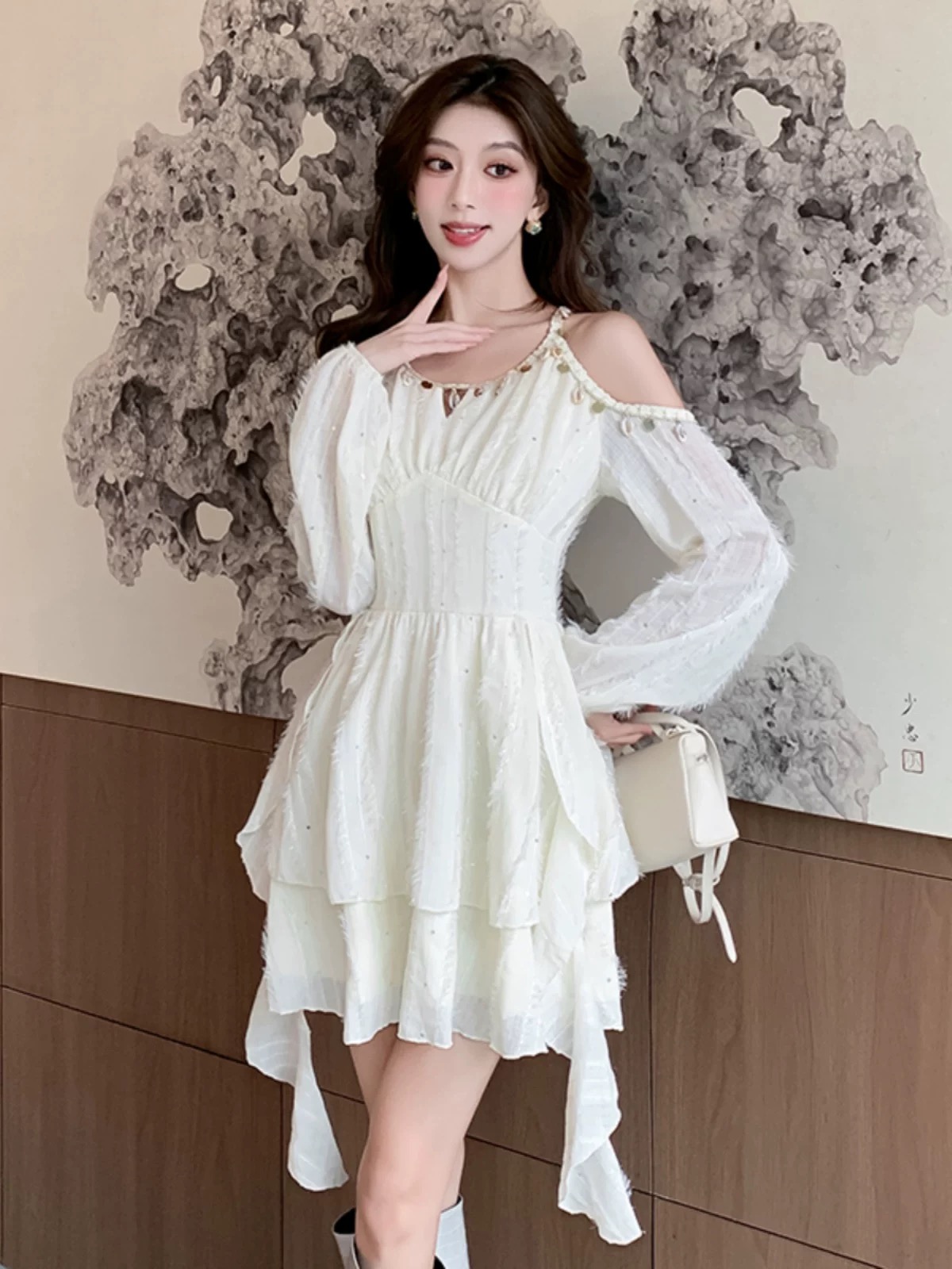 French design dress CD1354 image