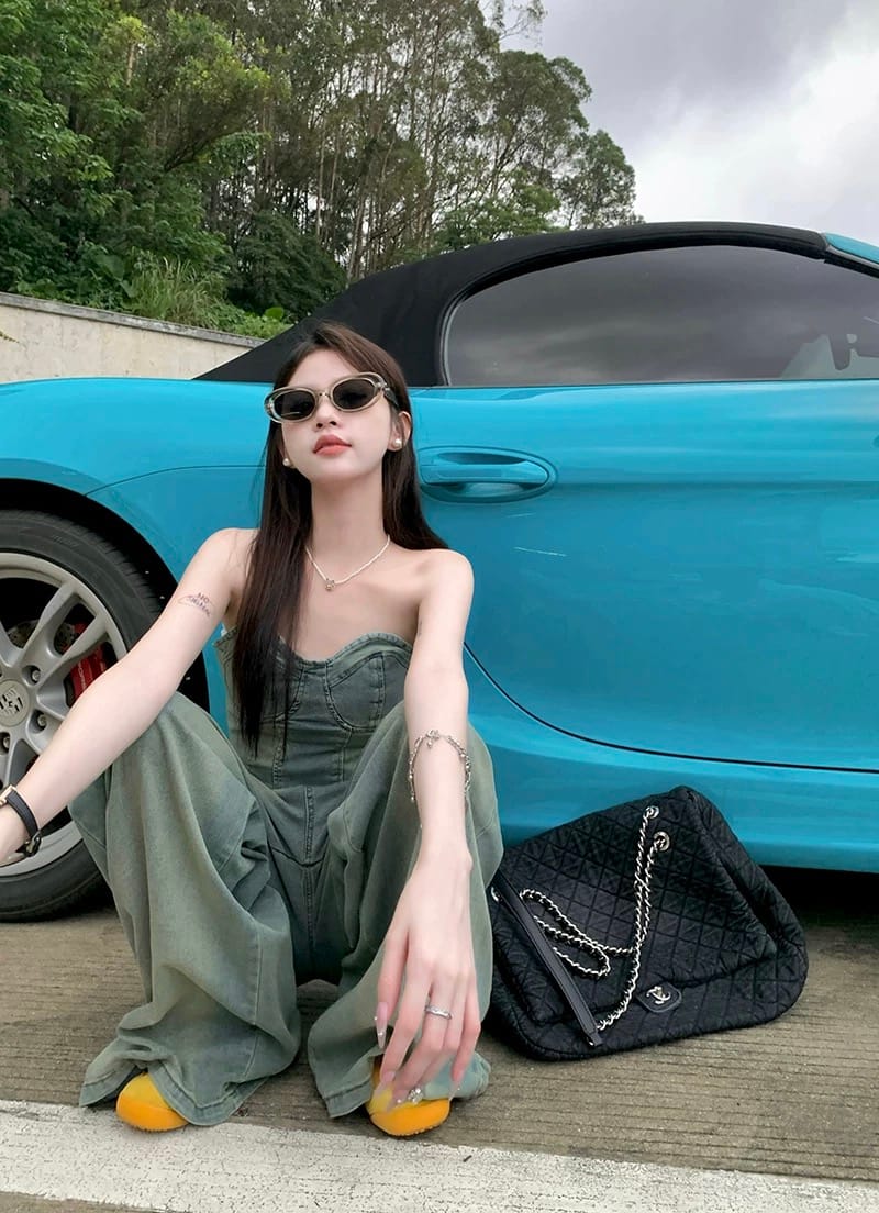 Party lover denim set DTP145 image