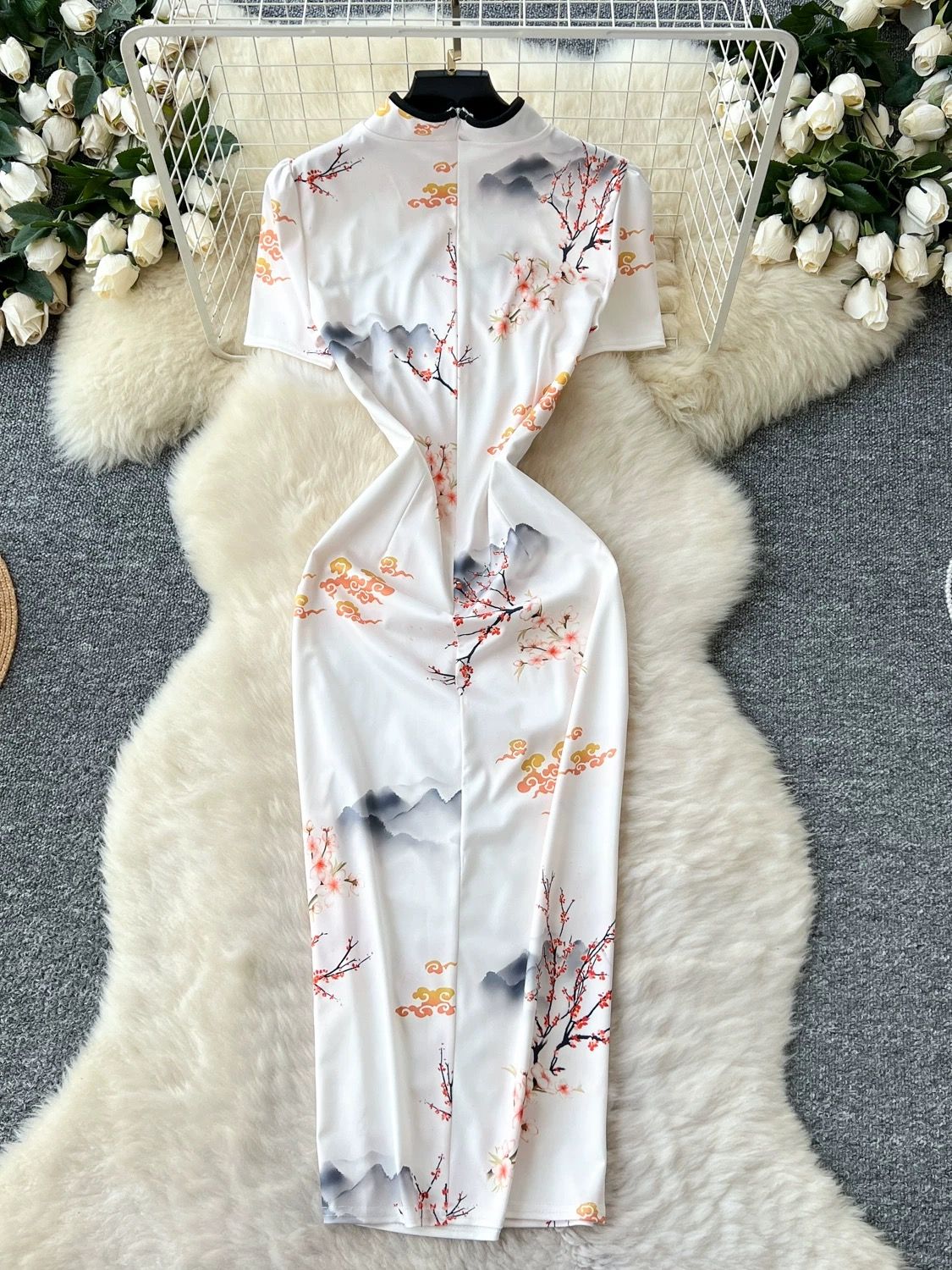 Always petty qipao dress Q212 image