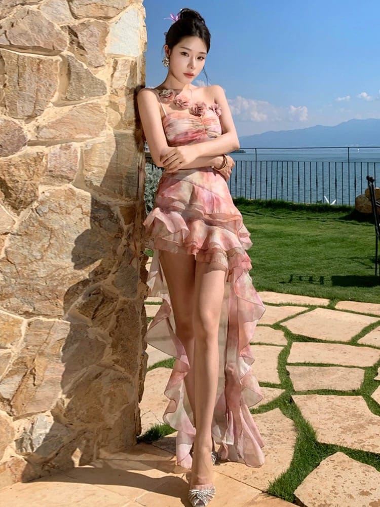 Subtle babe fluffy dress CD683 image