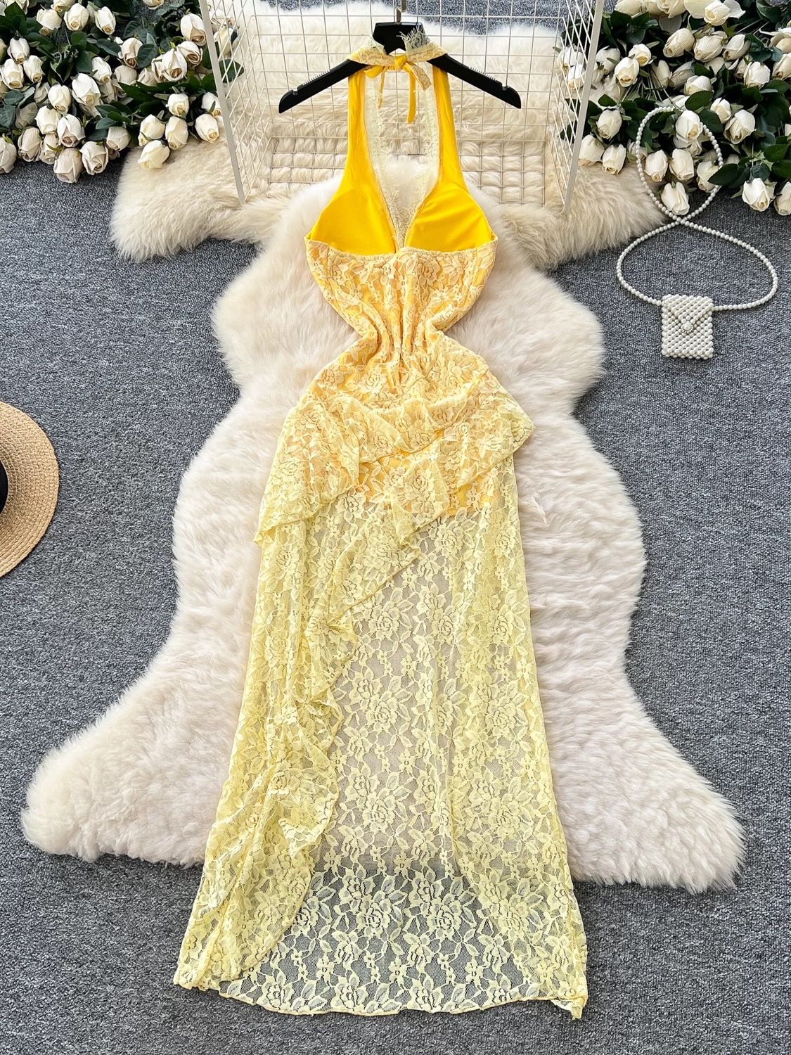 Contour beauty lace dress CD684 image