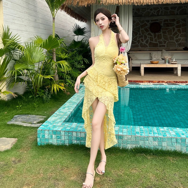 Contour beauty lace dress CD684 image