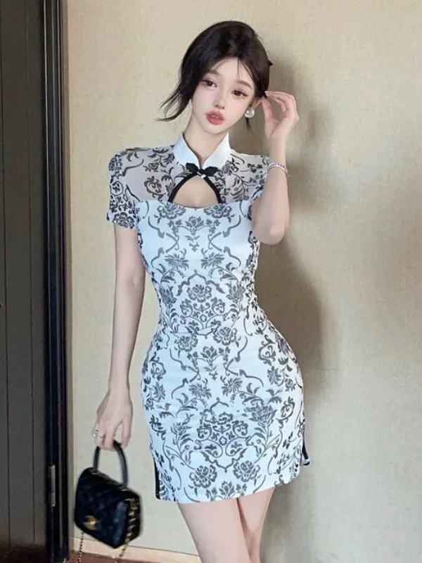 Calabasas qipao dress Q207 image