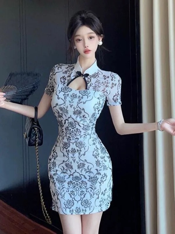 Calabasas qipao dress Q207 image