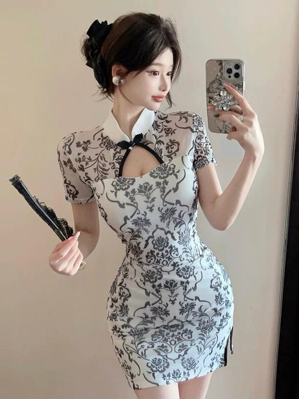 Calabasas qipao dress Q207 image