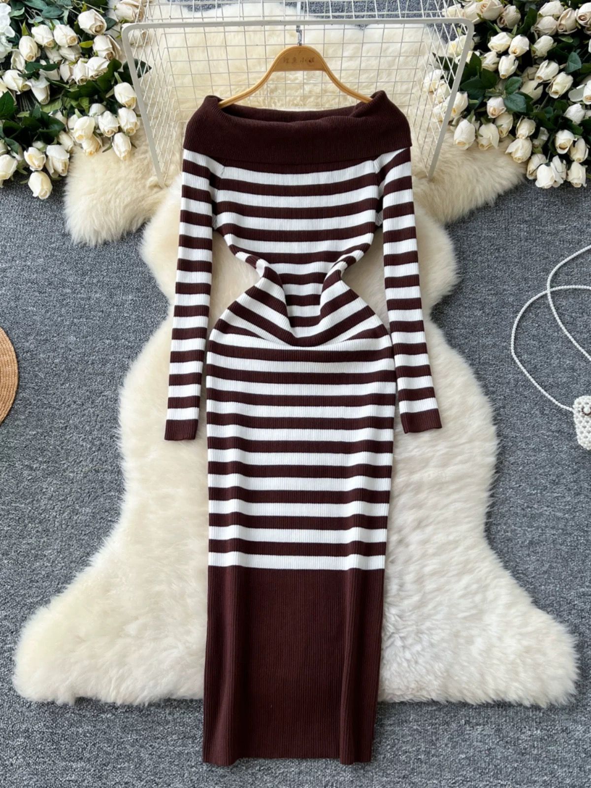 Midnight coziness dress KBC281 image