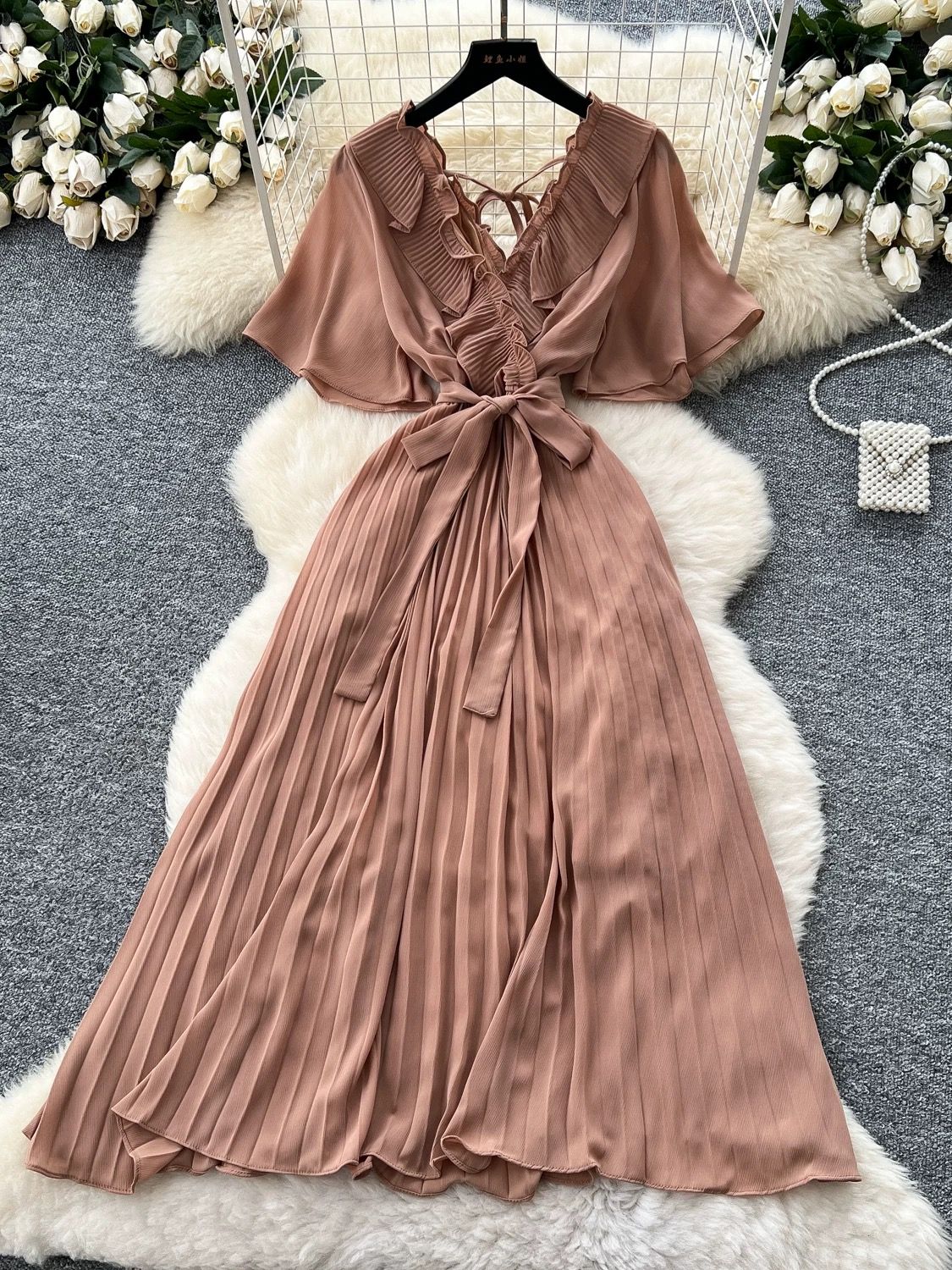 Sunset season beach dress CD333 image