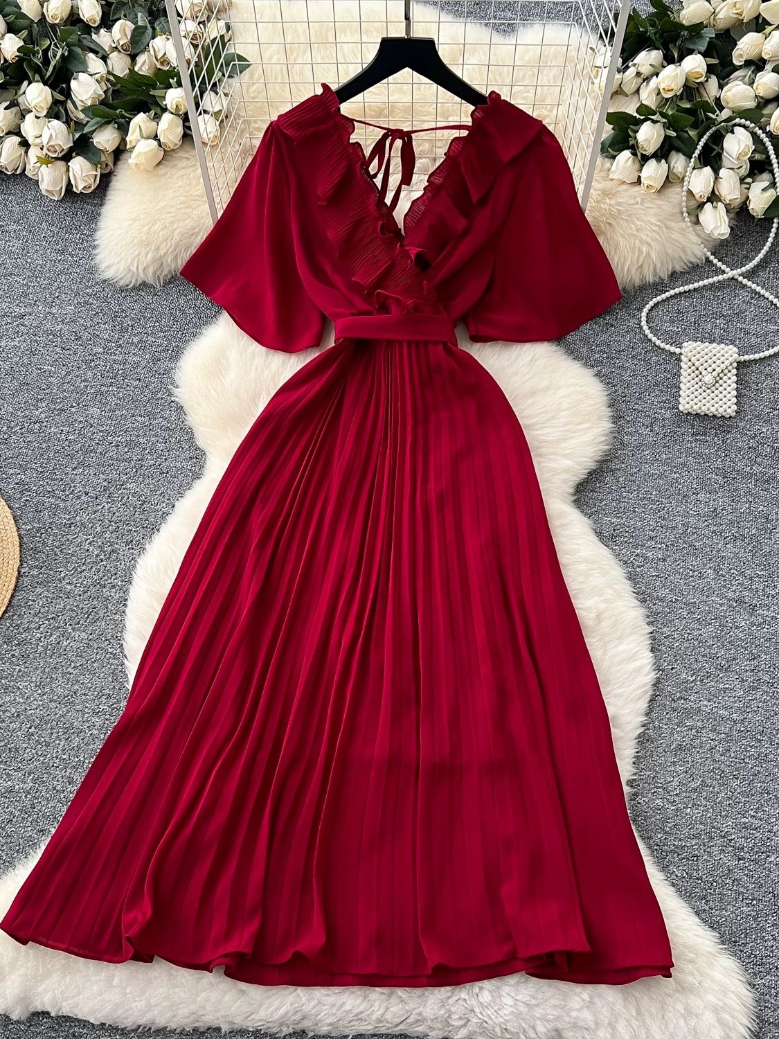 Sunset season beach dress CD333 image