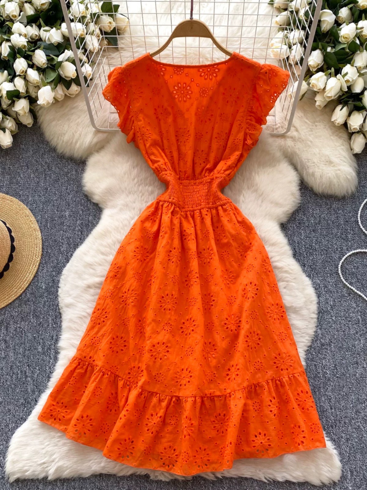 Pretty girl privilege lace dress CD2289 image