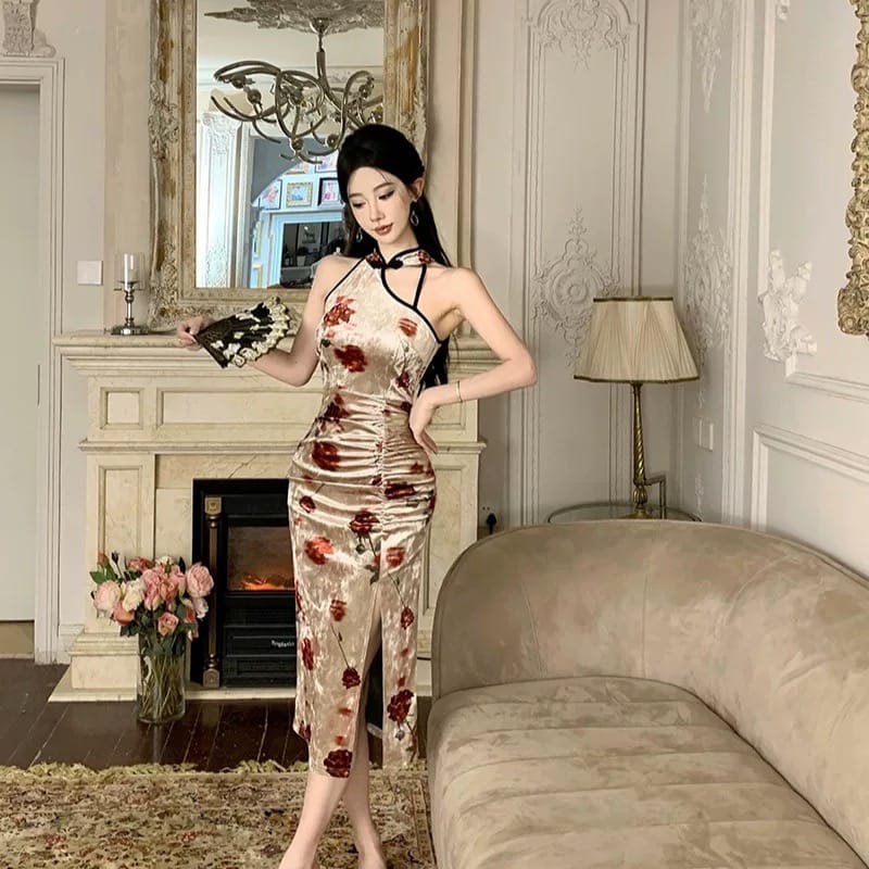 Sparkle away qipao dress Q234 image