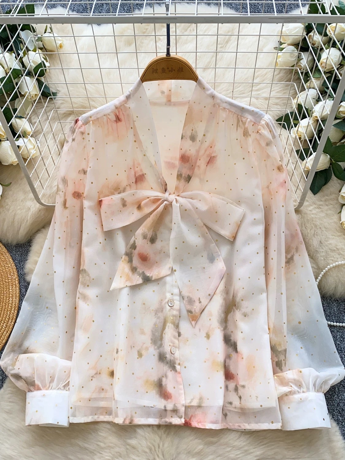 Work crush blouse BE470 image