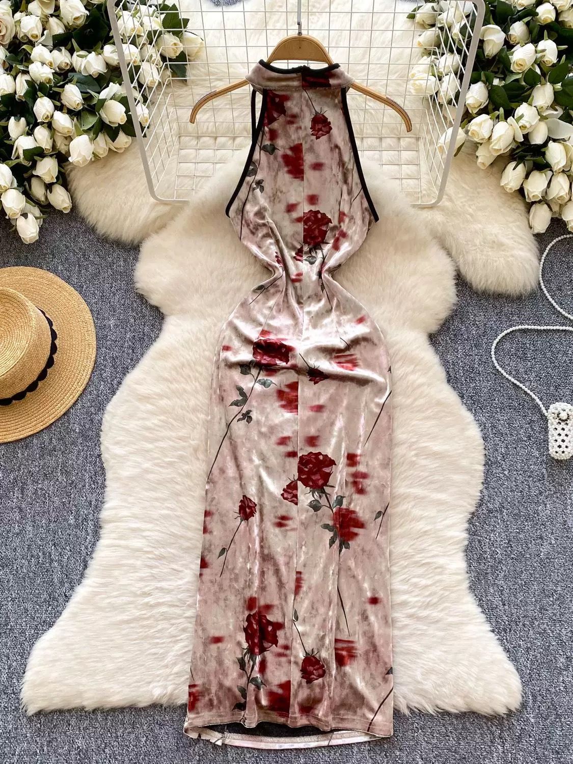 Sparkle away qipao dress Q234 image